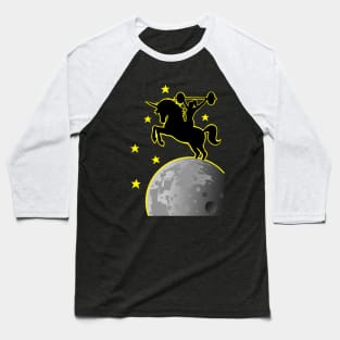 Unicorn Moon Baseball T-Shirt